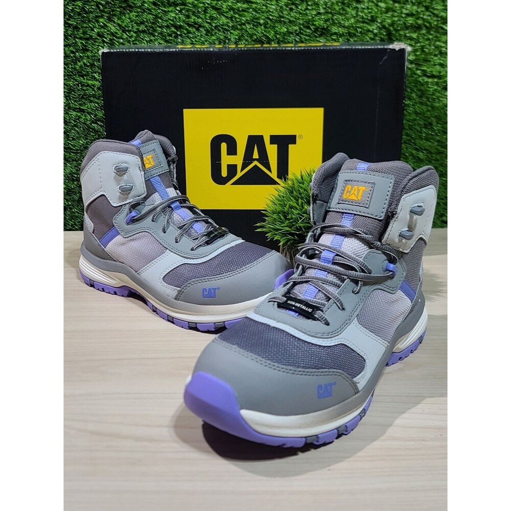 Caterpillar Women's Quake Mid Composite Toe Boots / Wild Dove US 8.5 NEW